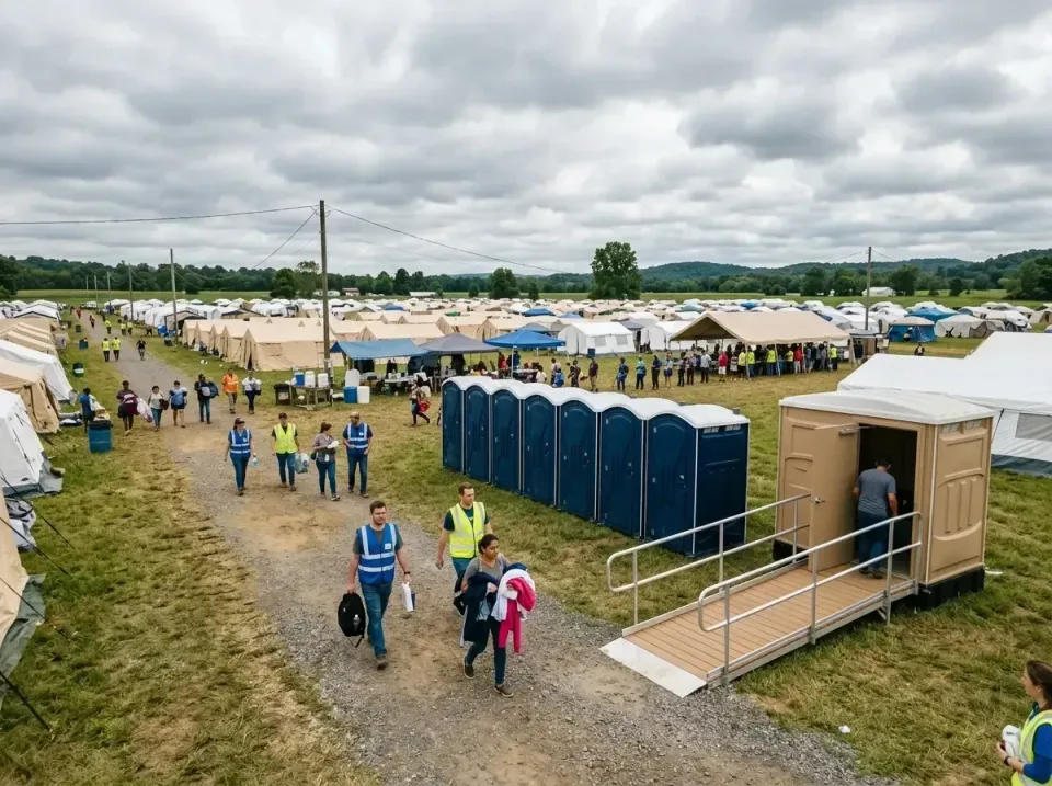 disaster-relief-camp-restrooms-010 — frequently asked questions, Dumpster & Portable Bathrooms Rental in Powell, OH